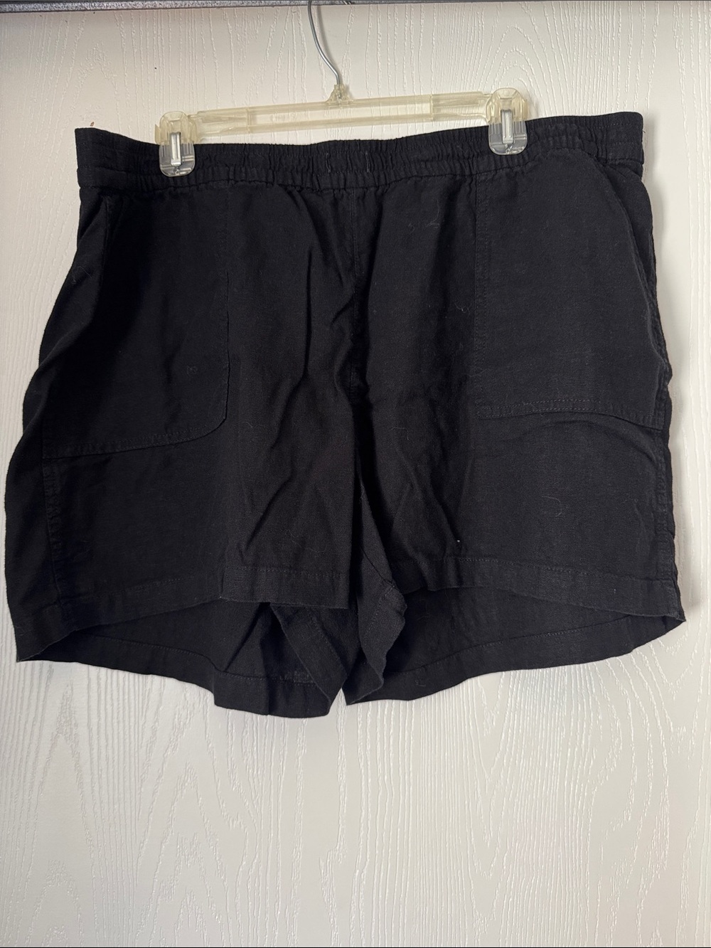 J. Crew Black Women's Elastic Waist Utility Shorts